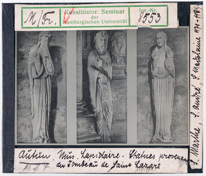 Vorschaubild Autun: Kathedrale Saint-Lazare, Musée lapidaire, Statuen vom Lazarusgrab 